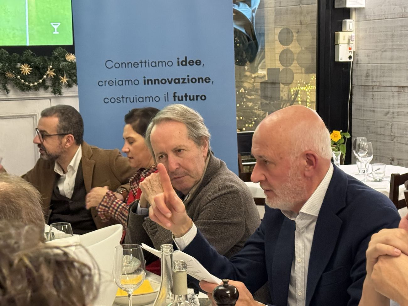 A cena con Guido Vingiani
